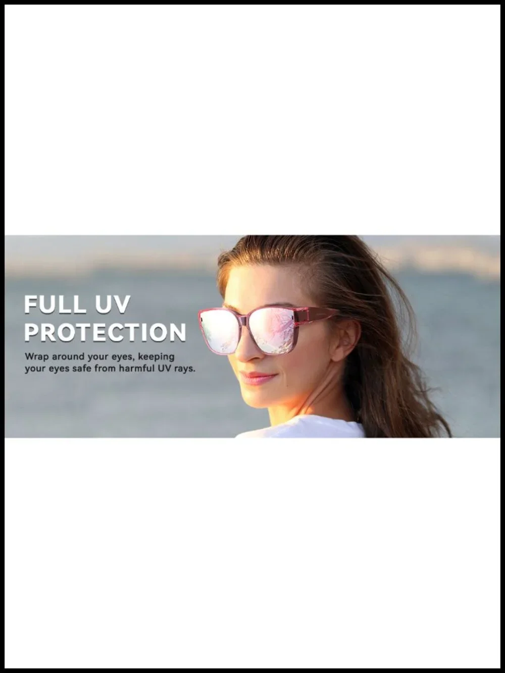Oversized Fit Over Sunglasses Polarized UV400 Driving Sunglasses